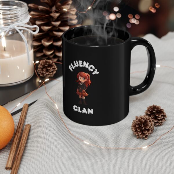 11oz Black Mug - Image 4