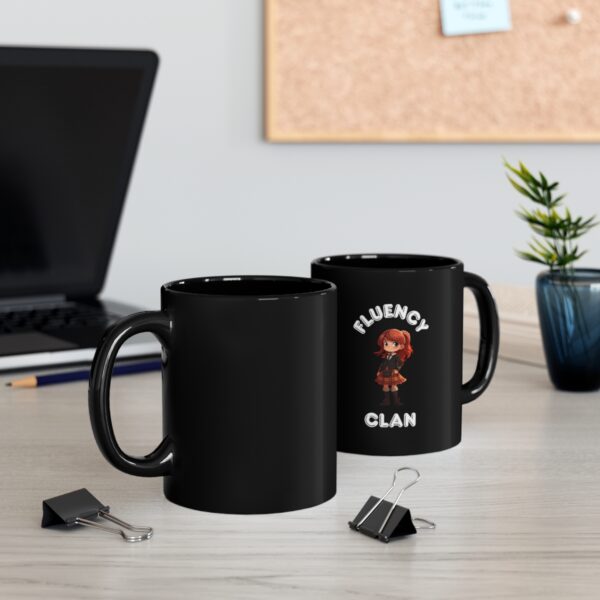 11oz Black Mug - Image 5