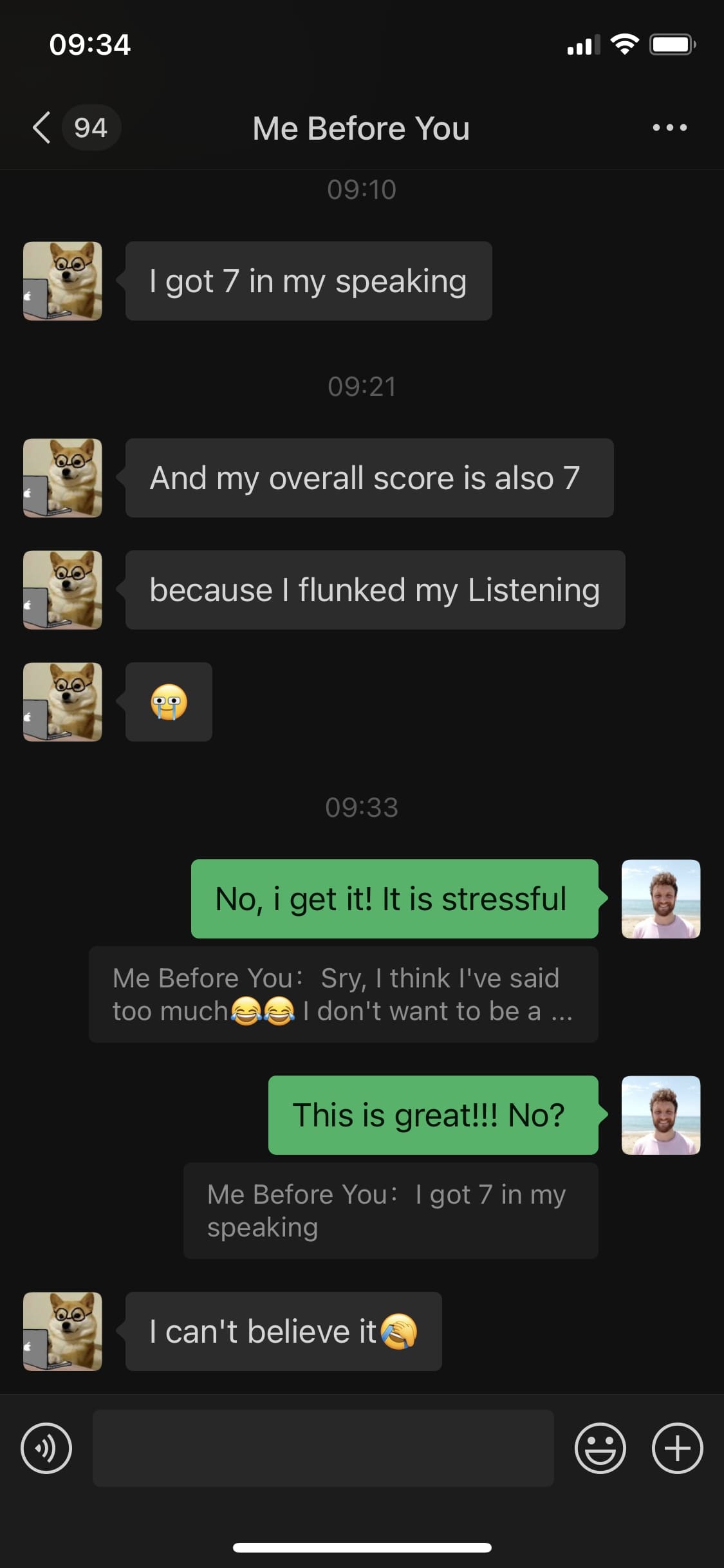 Jessica IELTS Result