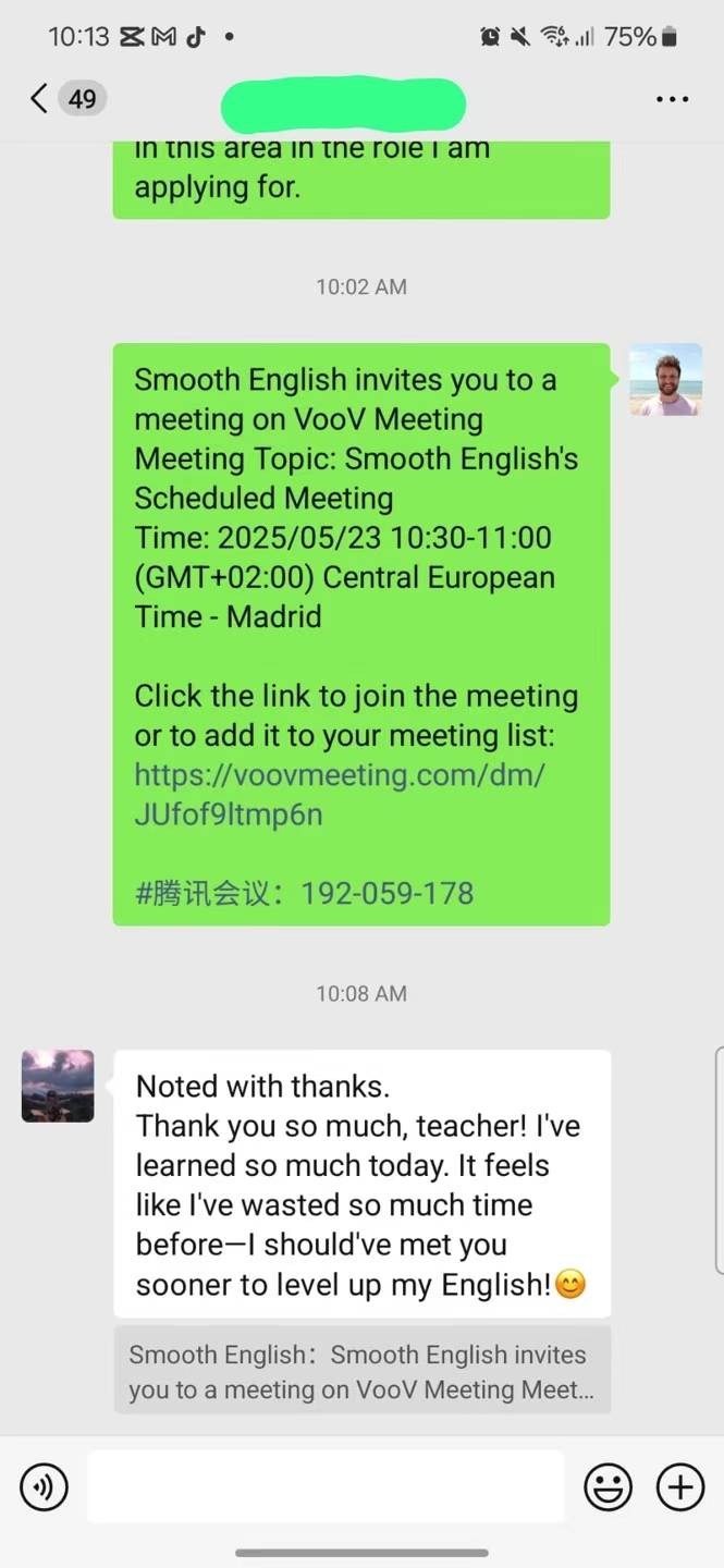 Kimble WhatsApp: should have met you sooner
